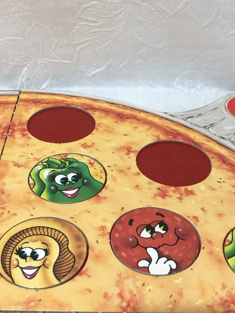 Vtg Pizza Party Board Game Parker Bros 1987 Near Complete Missing 2 pcs